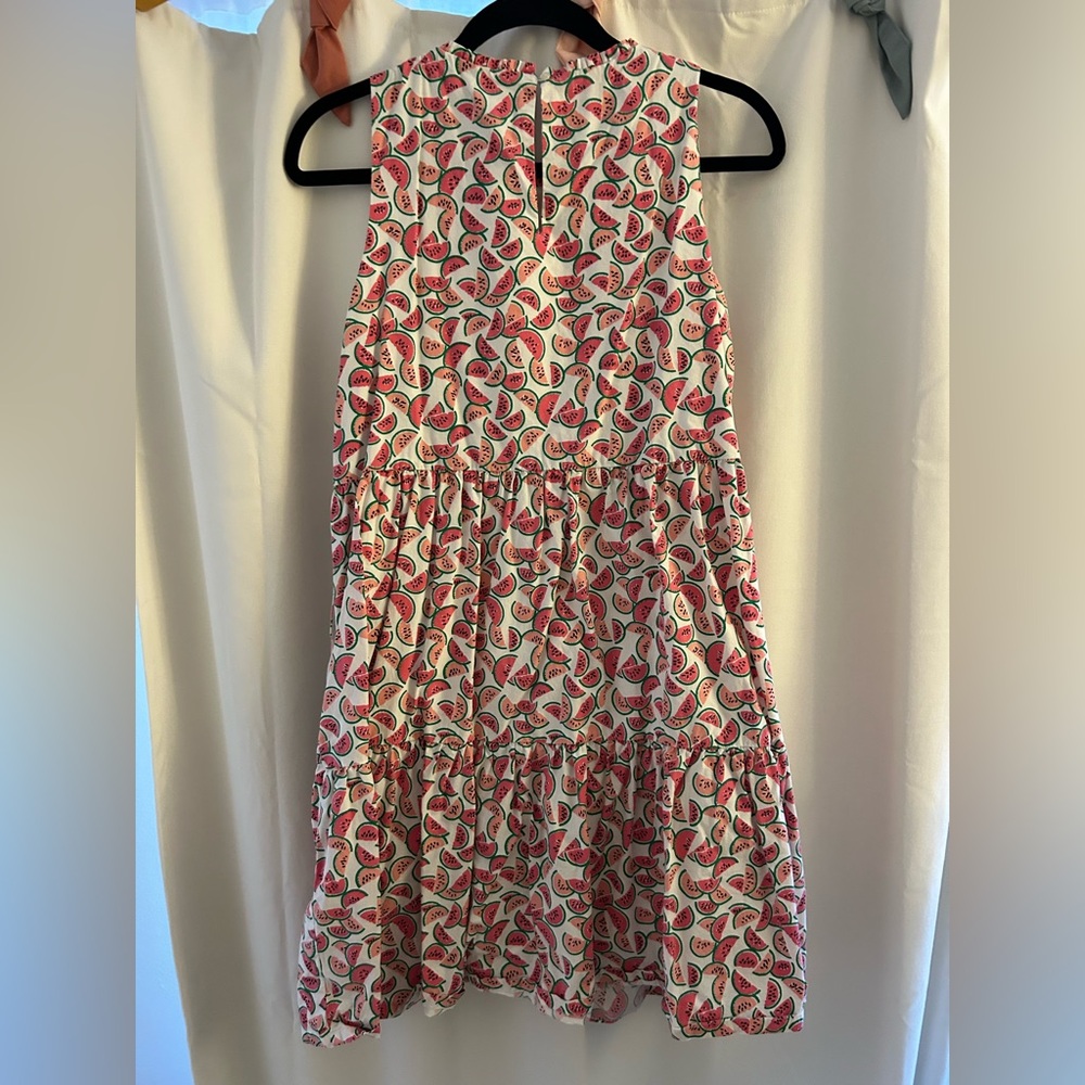 J. Crew Vibrant Watermelon Pattern Mini Dress - image 2